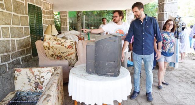 Pablo Casado visita Las Navas del Marqués (Ávila)