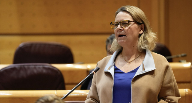 La senadora del Grupo Parlamentario Popular por Mallorca, María Salóm