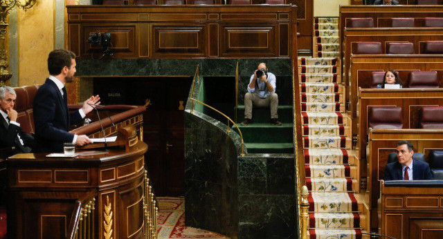 Pablo Casado interviene en el Pleno del Congreso de los Diputados