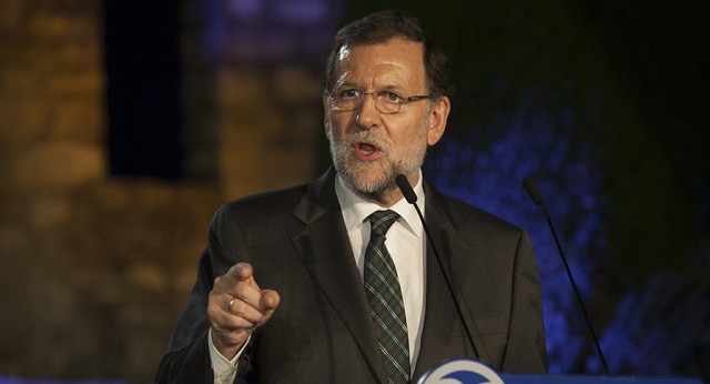 El presidente del Gobierno y del Partido Popular, Mariano Rajoy