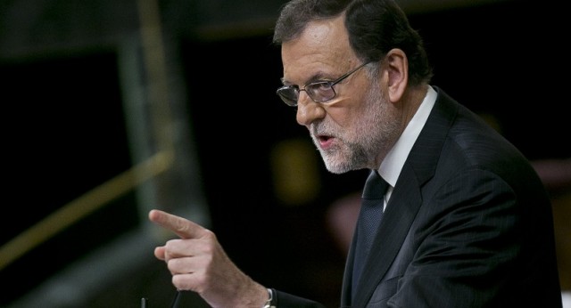 Mariano Rajoy durante la segunda jornada de la Sesión de Investidura