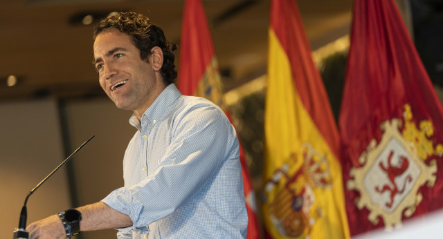 Teodoro García Egea en el 15 Congreso Provincial del Partido Popular de León