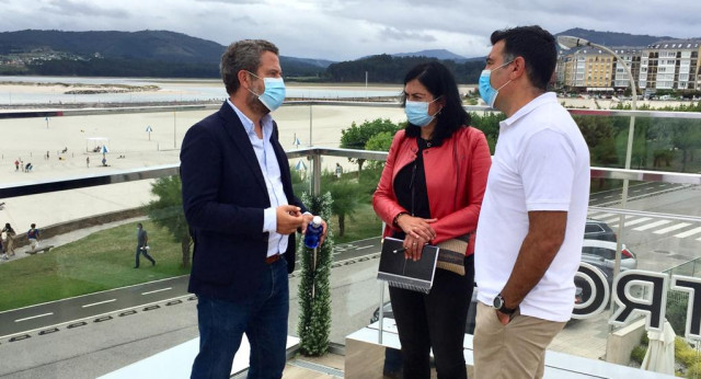 El vicesecretario de Participación, Jaime de Olano, en Foz (Lugo)