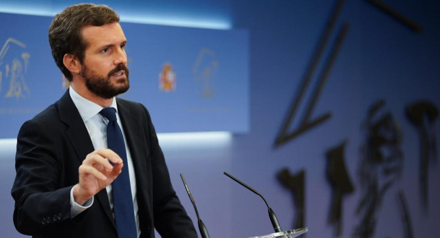 Pablo Casado comparece en el Congreso de los Diputados