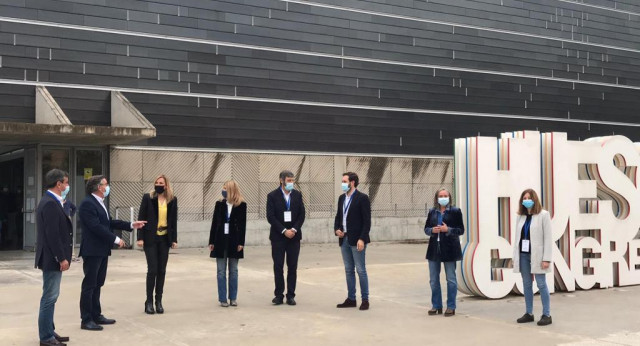 Ana Beltrán en el 13 Congreso Provincial del PP de Huesca