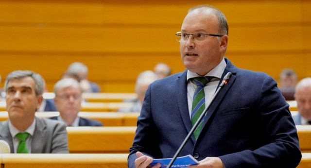 Miguel Tellado durante su intervención.