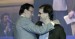 Mariano Rajoy abrazando a Manuel Jiménez, hijo de víctima del terrorismo