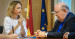 Reunión de Cayetana Álvarez de Toledo con el embajador Antonio Ecarri, enviado especial del Presidente Encargado de Venezuela