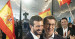 Pablo Casado y Alberto Núñez Feijóo, en Lalín