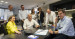  Alberto Núñez Feijóo siguiendo la noche electoral andaluza desde Génova