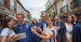 Alberto Núñez Feijóo junto al presidente de la Xunta de Galicia, Alfonso Rueda, en la Fiesta del Albariño en Cambados