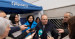 Miguel Tellado compareciendo ante los medios en Lugo. 