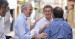 Alberto Núñez Feijóo y Jorge Azcón en Huesca
