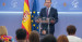 El presidente del Partido Popular, Alberto Núñez Feijóo, en declaraciones en el Congreso