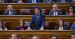 Mario Garcés en la sesión de control al Gobierno