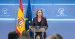 La secretaria general del PP y portavoz en el Congreso, Cuca Gamarra