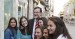 Mariano Rajoy se fotografía con jóvenes simpatizantes en Valladolid