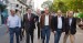 Mariano Rajoy camina junto a González Pons por Valladolid