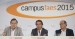 Mariano Rajoy y José María Aznar durante la clausura del Campus FAES 2015