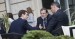 Mariano Rajoy desayuna con Xavier García Albiol y Pablo Casado