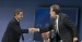 Mariano Rajoy saluda a Nicolas Sarkozy
