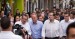 Mariano Rajoy junto al Presidente de la Comunidad Valenciana, Alberto Fabra, en Benidorm