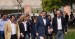 El Presidente del Gobierno y del PP, Mariano Rajoy junto a Alberto Fabra y la candidata a la alcaldía de Alicante