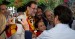 Mariano Rajoy viendo el partido España - Turquía
