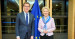 El presidente del Partido Popular, Alberto Núñez Feijóo, junto a la presidenta de la Comisión Europea, Úrsula Von der Leyen