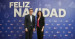 Alberto Núñez Feijóo e Isabel Díaz Ayuso en la cena de Navidad del PP de Madrid