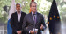 Rueda de prensa de Alberto Núñez Feijóo tras la reunión con el presidente del Gobierno de Canarias, Fernando Clavijo