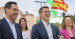 Alberto Núñez Feijóo y Juanma Moreno en un acto en Málaga 