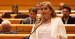 La senadora Eva Ortiz, en la Sesión de control al Gobierno