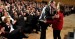 Mariano Rajoy Brey saluda a Ana Botella en la Convención Nacional