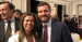 La senadora del Grupo Parlamentario Popular, Teresa Ruiz-Sillero, con Pablo Casado