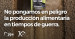 No pongamos en peligro la producción alimentaria en tiempos de guerra 