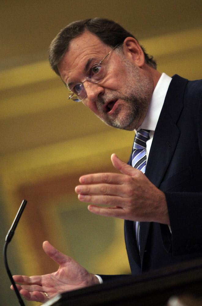 Mariano Rajoy en el Congreso de los Diputados