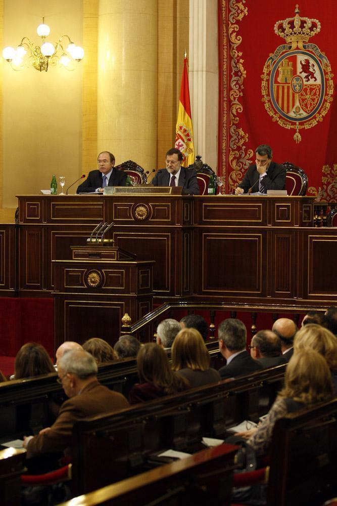Mariano Rajoy en el Senado