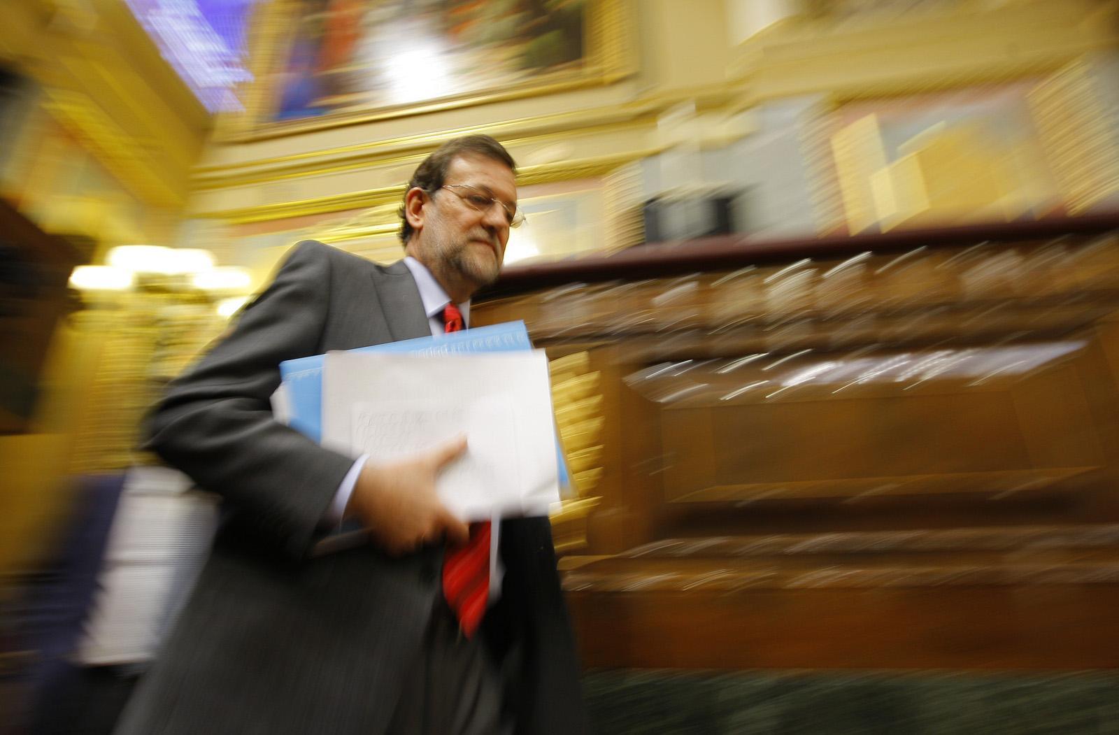 Mariano Rajoy en el Congreso de los Diputados
