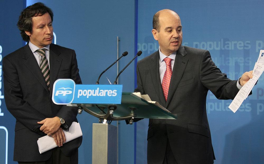 Rueda de prensa de Carlos Floriano y Ramón Moreno