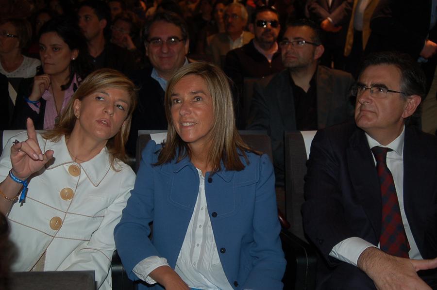 Ana Mato durante un acto del PP de Asturias