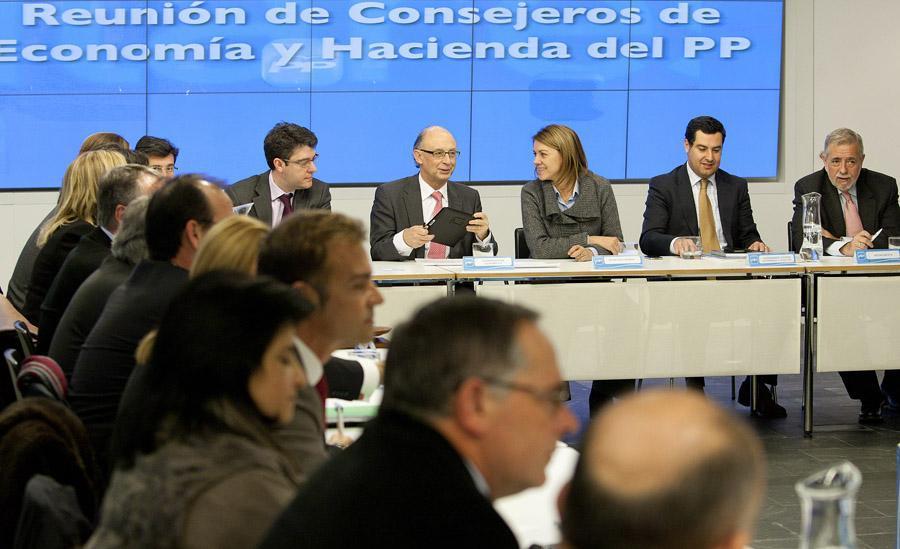 Reunión Consejeros de Economía y Hacienda del PP