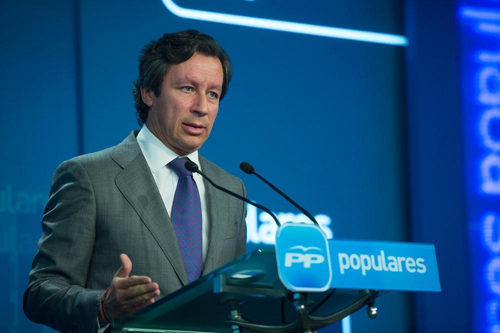 El vicesecretario de Organización y Electoral, Carlos Floriano