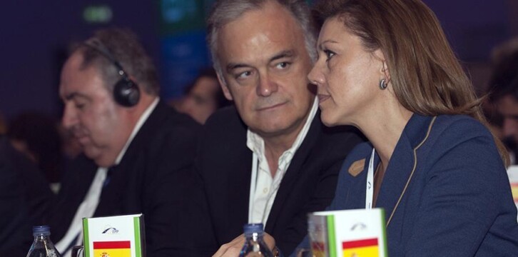 María Dolores de Cospedal con Esteban González Pons