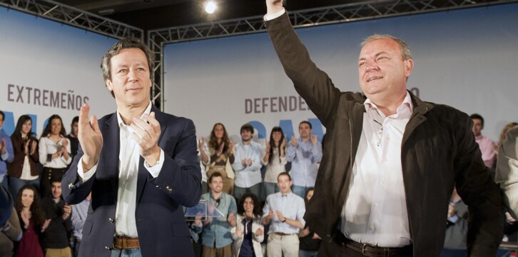 Carlos Floriano y José Antonio Monago