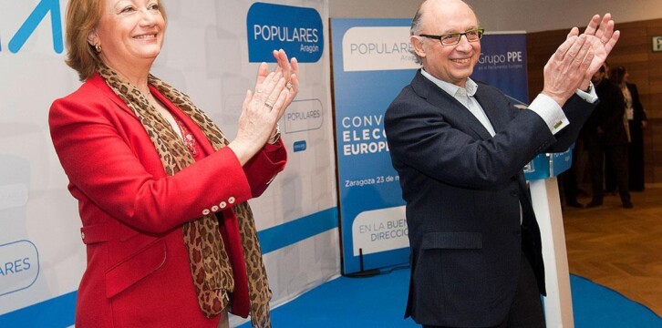 Cristóbal Montoro y Luisa Fernanda Rudi