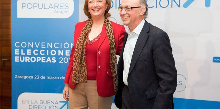 Cristóbal Montoro y Luisa Fernanda Rudi