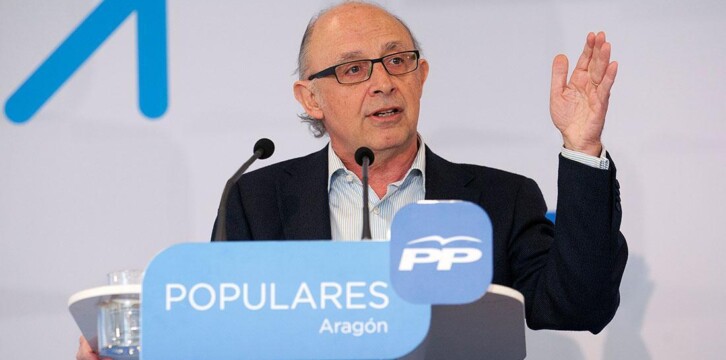 Cristóbal Montoro en Zaragoza