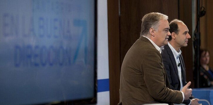 Esteban González Pons durante su intervención