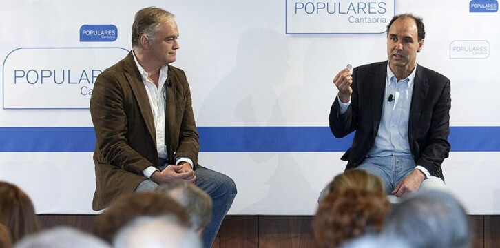 Ignacio Diego durante su intervención